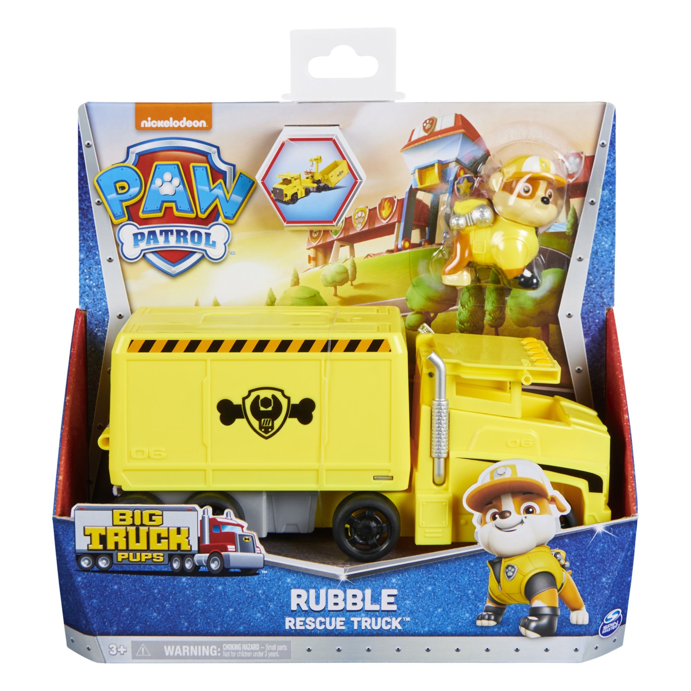 Jucarie - Paw Patrol - Big Truck Pups - Rubble | Spin Master
