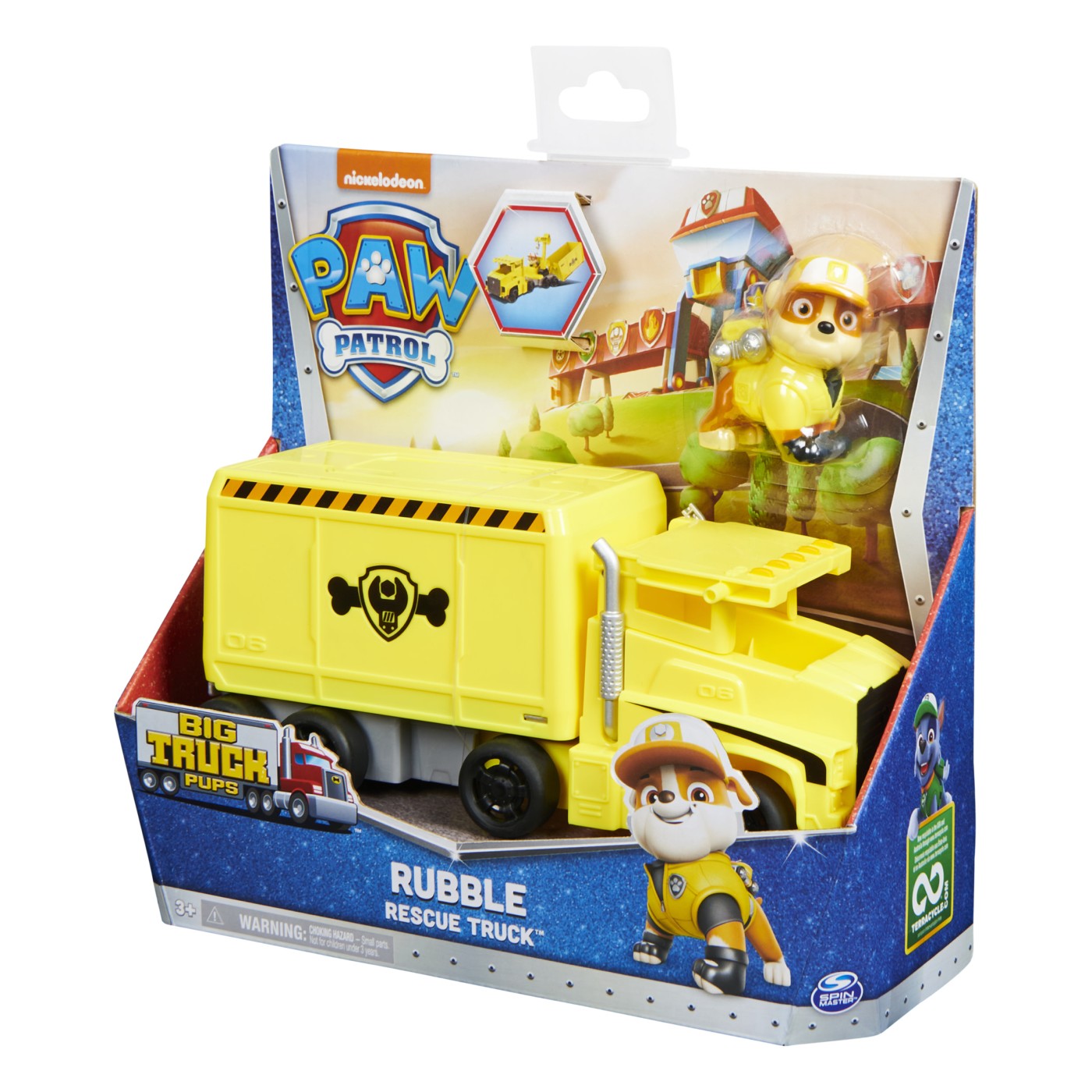 Jucarie - Paw Patrol - Big Truck Pups - Rubble | Spin Master - 2