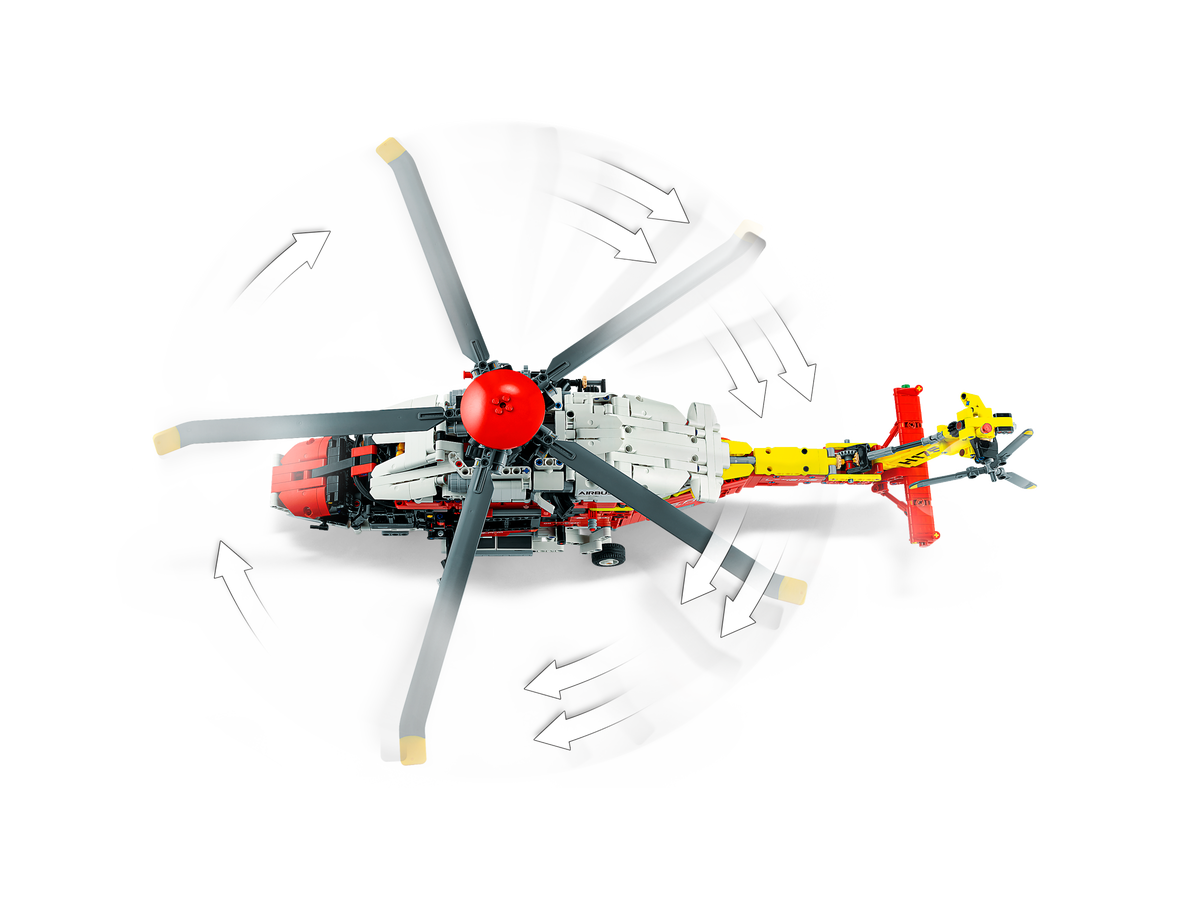 LEGO Technic - Airbus H175 Rescue Helicopter (42145) | LEGO - 5 | YEO