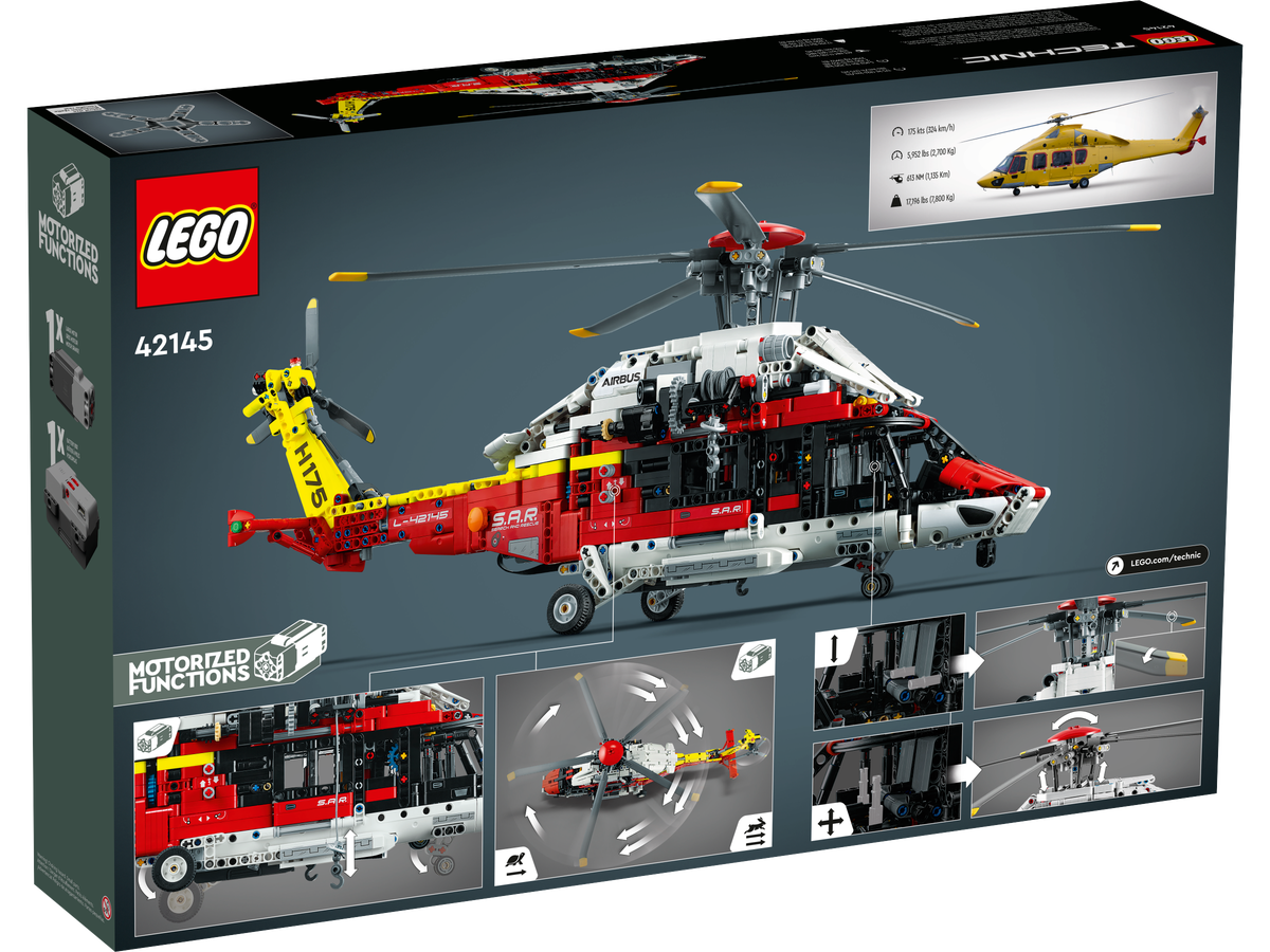 LEGO Technic - Airbus H175 Rescue Helicopter (42145) | LEGO - 6 | YEO