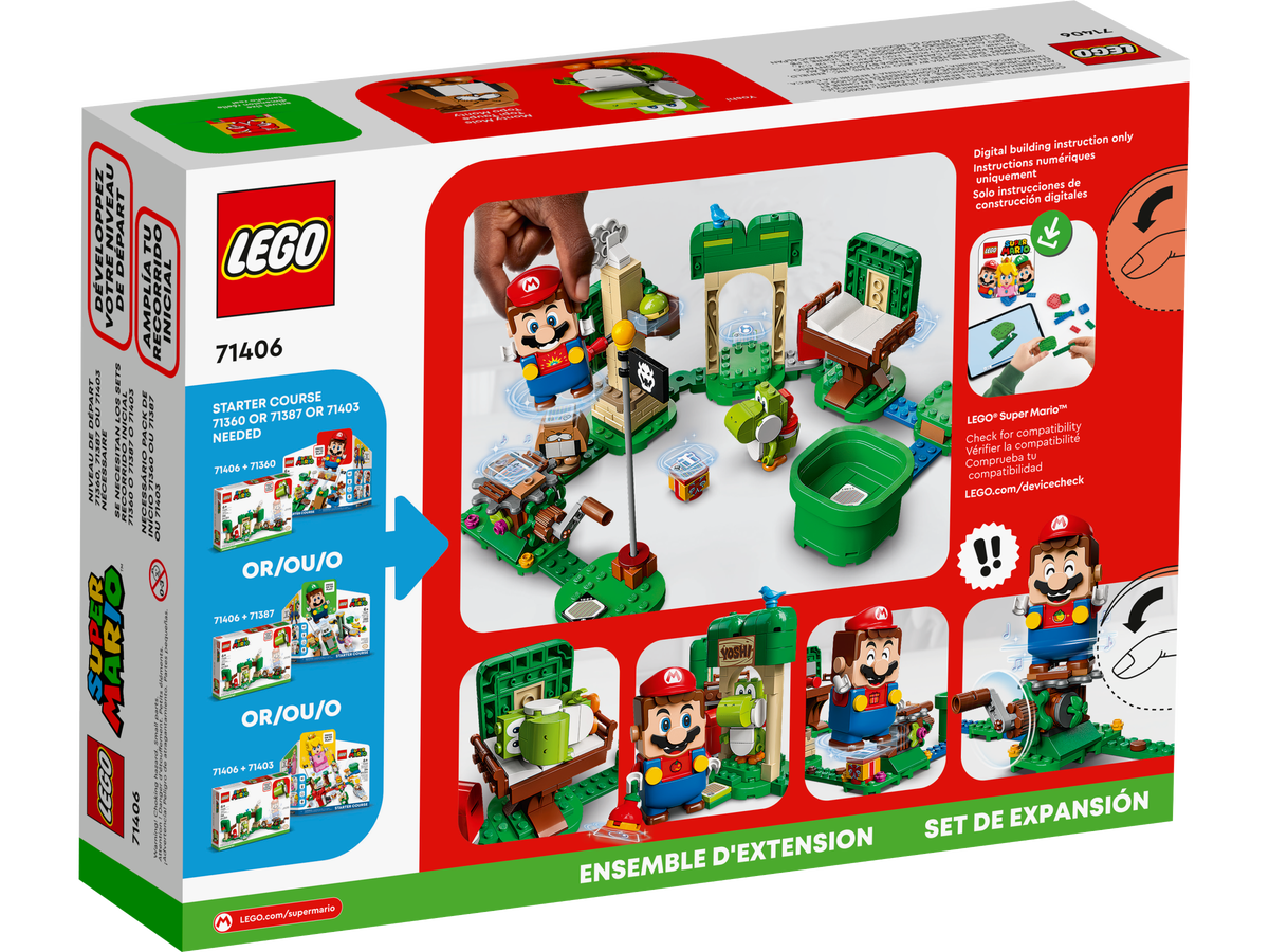 LEGO Super Mario - Yoshi’s Gift House Expansion Set (71406) | LEGO - 3 | YEO