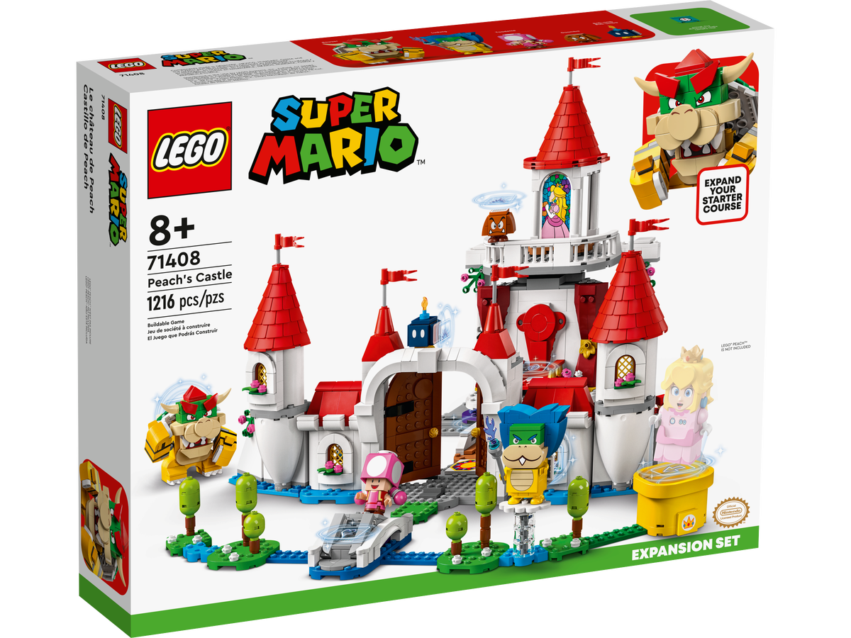 LEGO Super Mario - Peach’s Castle Expansion Set (71408) | LEGO - 4 | YEO