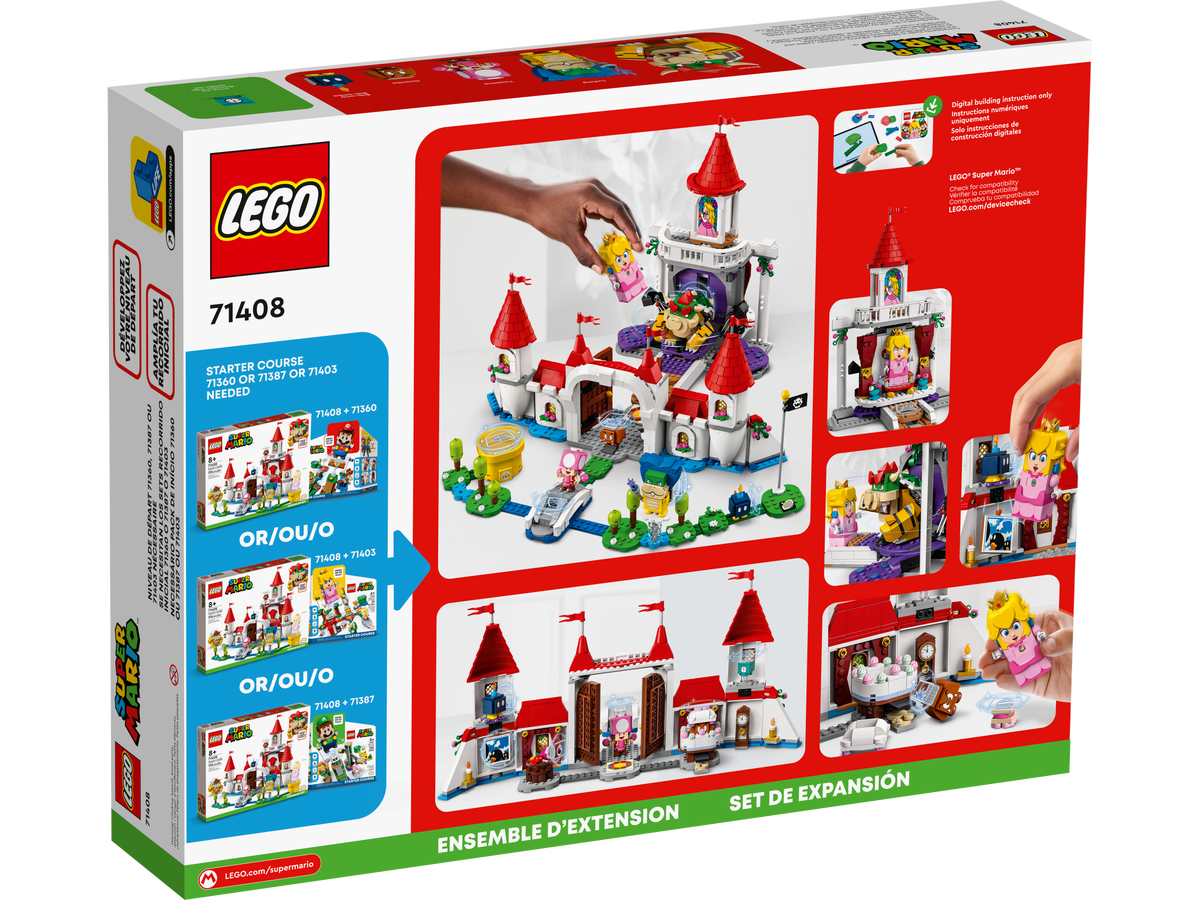 LEGO Super Mario - Peach’s Castle Expansion Set (71408) | LEGO - 3 | YEO