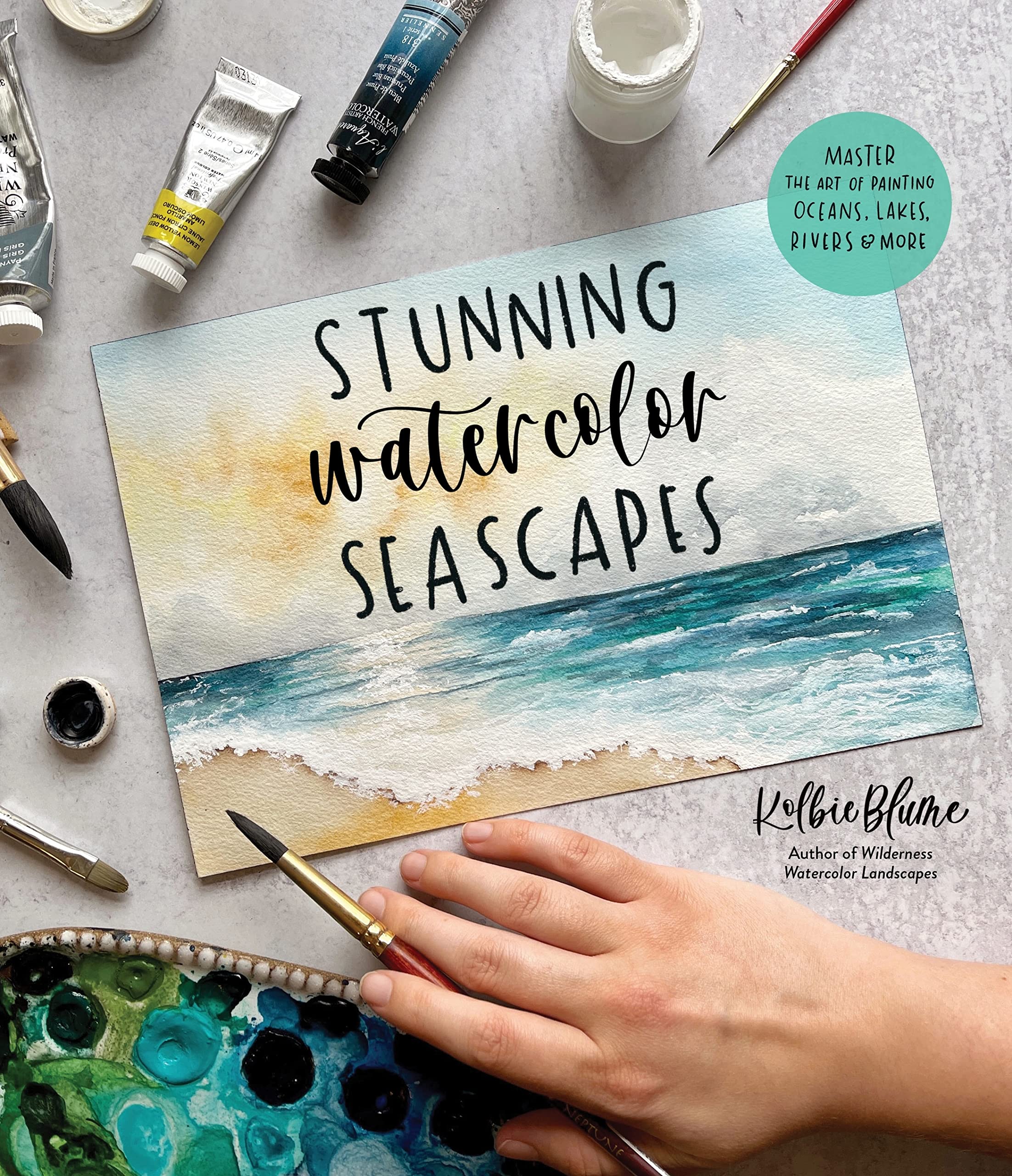 Stunning Watercolor Seascapes | Kolbie Blume - 1 | YEO