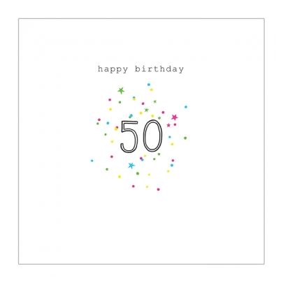 Felicitare - Happy Birthday 50 | Soul UK