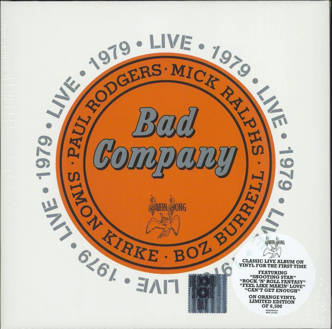 Live 1979 - Vinyl | Bad Company image