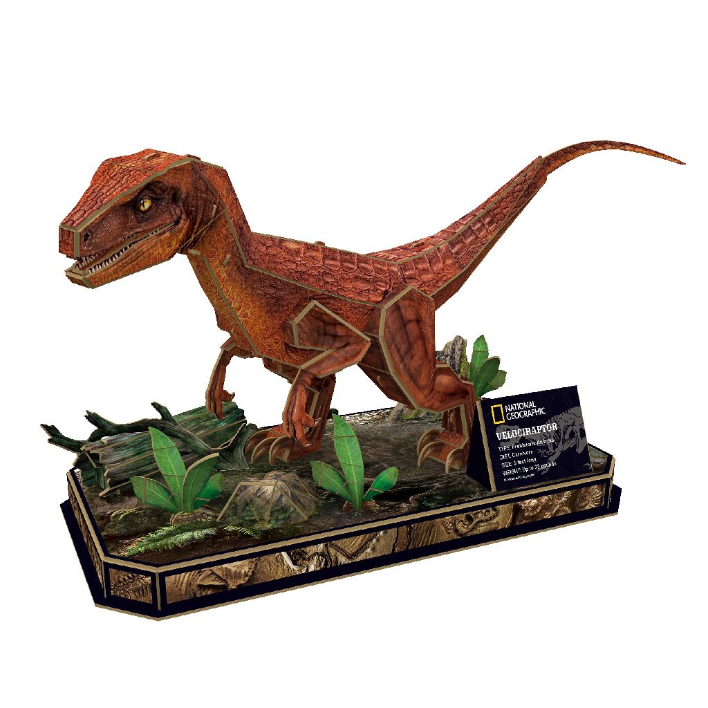 Puzzle 3D - Velociraptor | CubicFun - 2