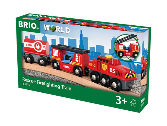 Tren de pompieri | Brio