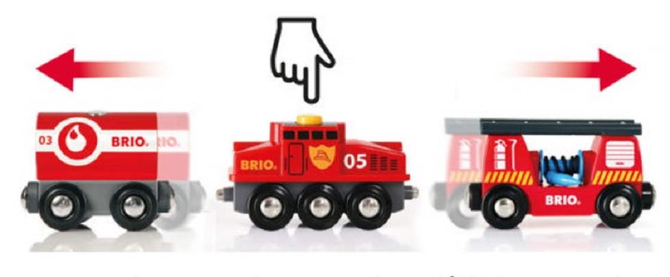 Tren de pompieri | Brio image3