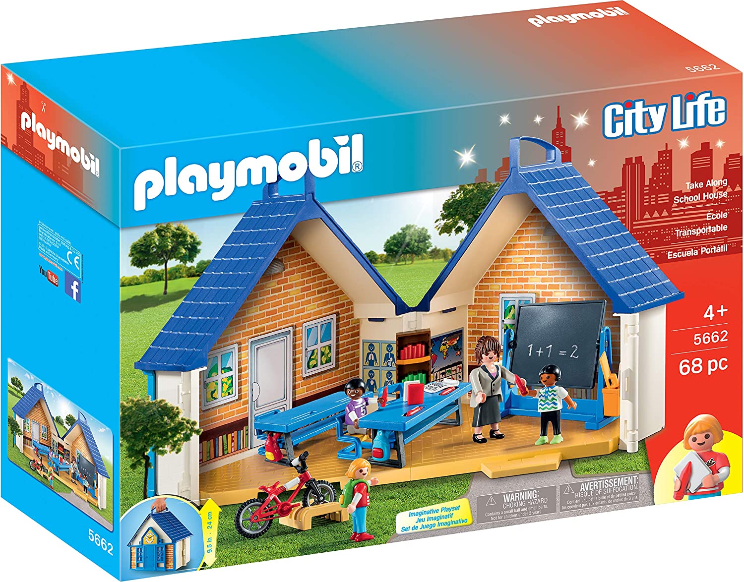 Set de joaca - City Life - Take Along School House (5662) | Playmobil - 4 | YEO