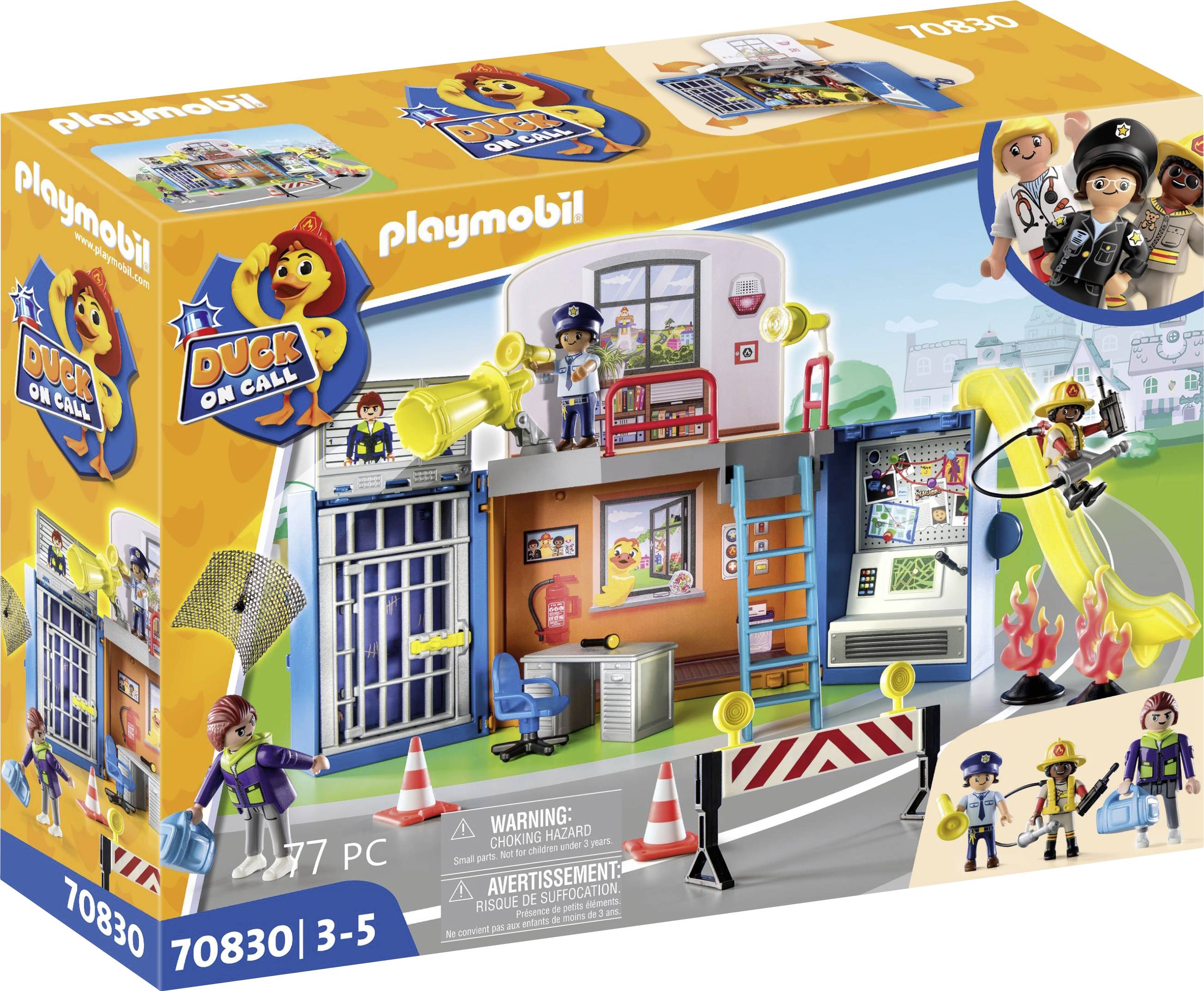 Set de joaca - Duck on Call - Mobile Operations Center (70830) | Playmobil