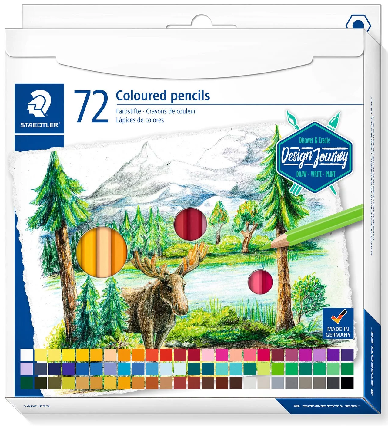 Set 72 creioane colorate - Design Journey 146C | Staedtler - 4 | YEO