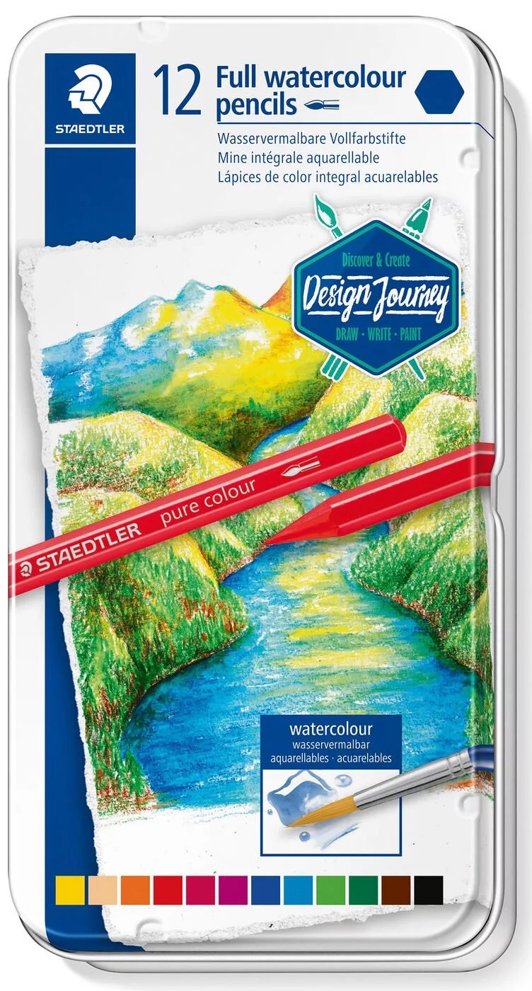 Set 12 creioane colorate - Pure Colour 146 10G | Staedtler - 5 | YEO