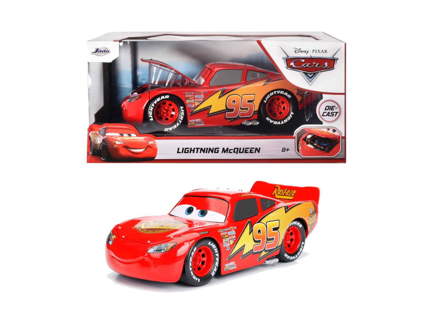 Masinuta - Disney Cars - Lightning McQueen | Jada Toys