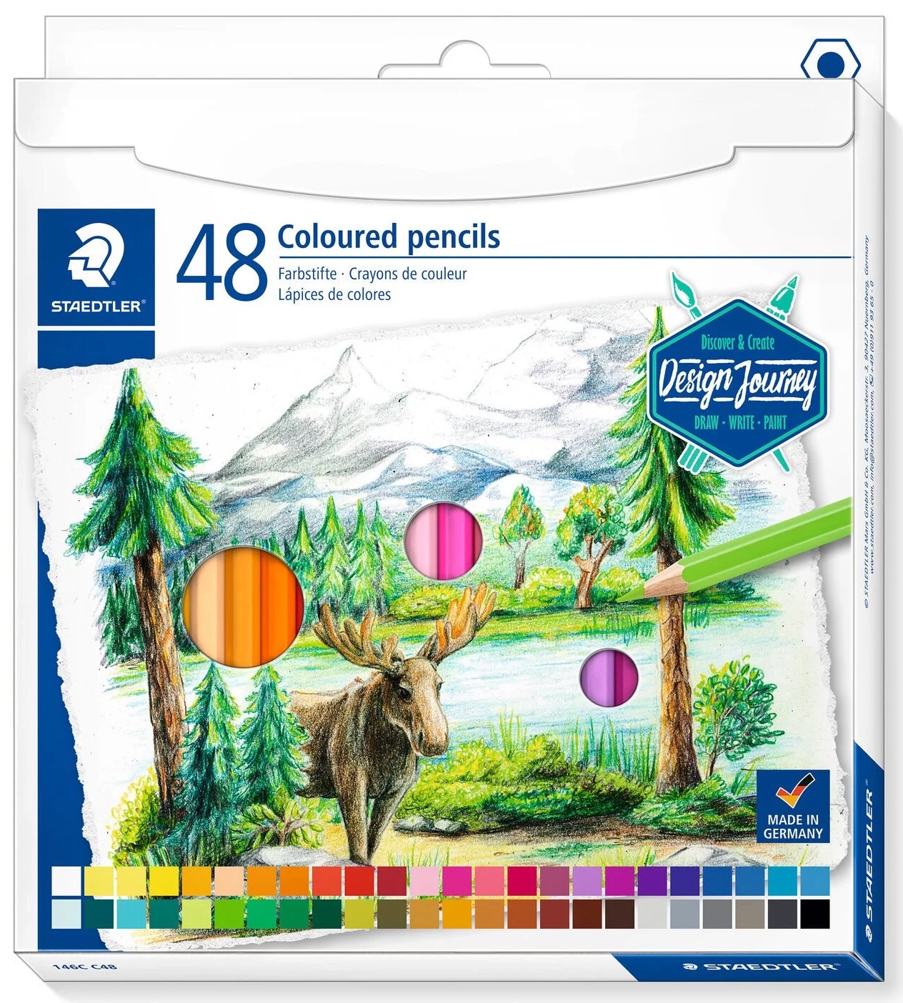 Set 48 creioane colorate - Design Journey 146C | Staedtler - 4 | YEO