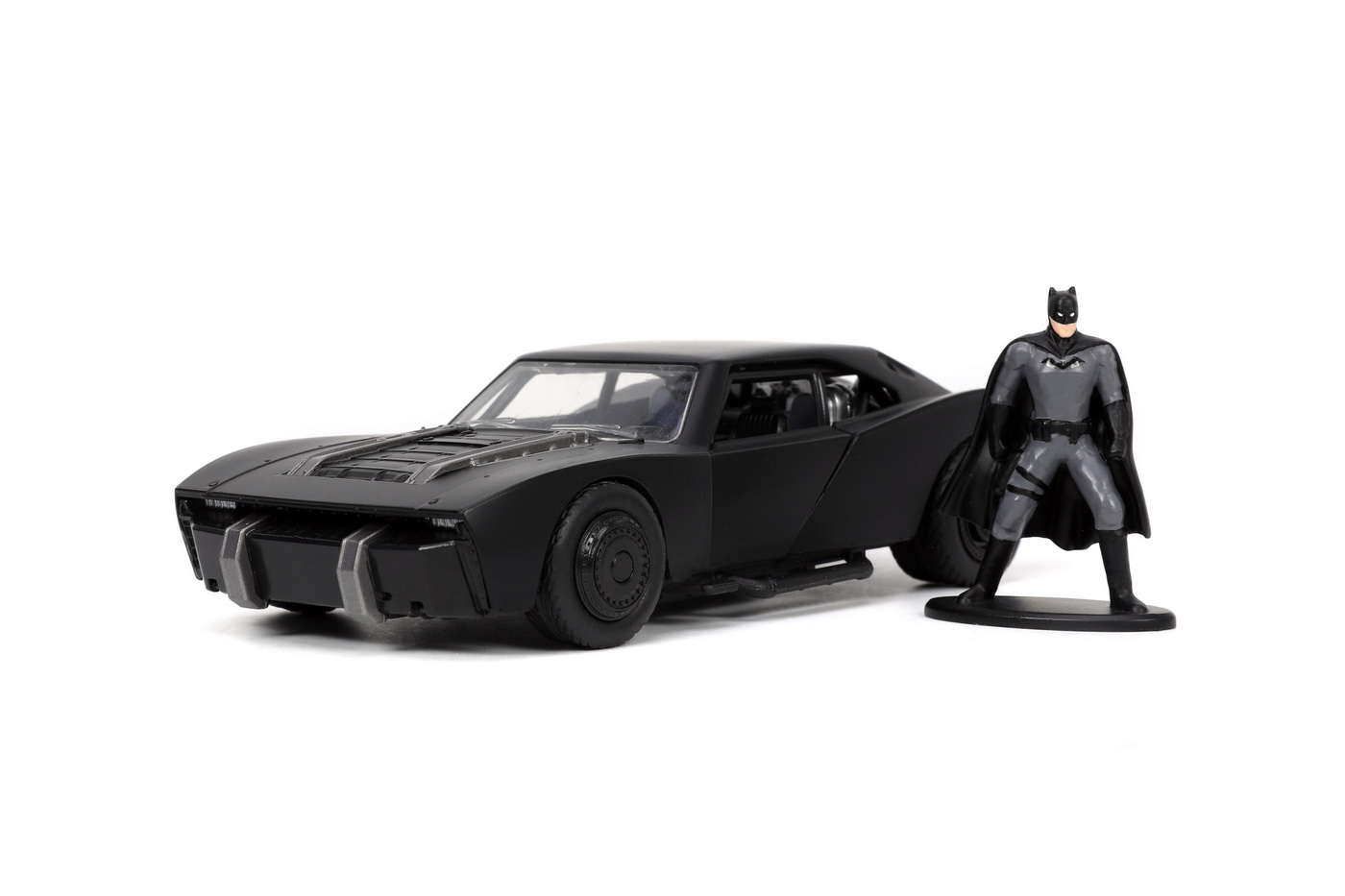 Set macheta si figurina - Batman & Batmobile | Jada Toys