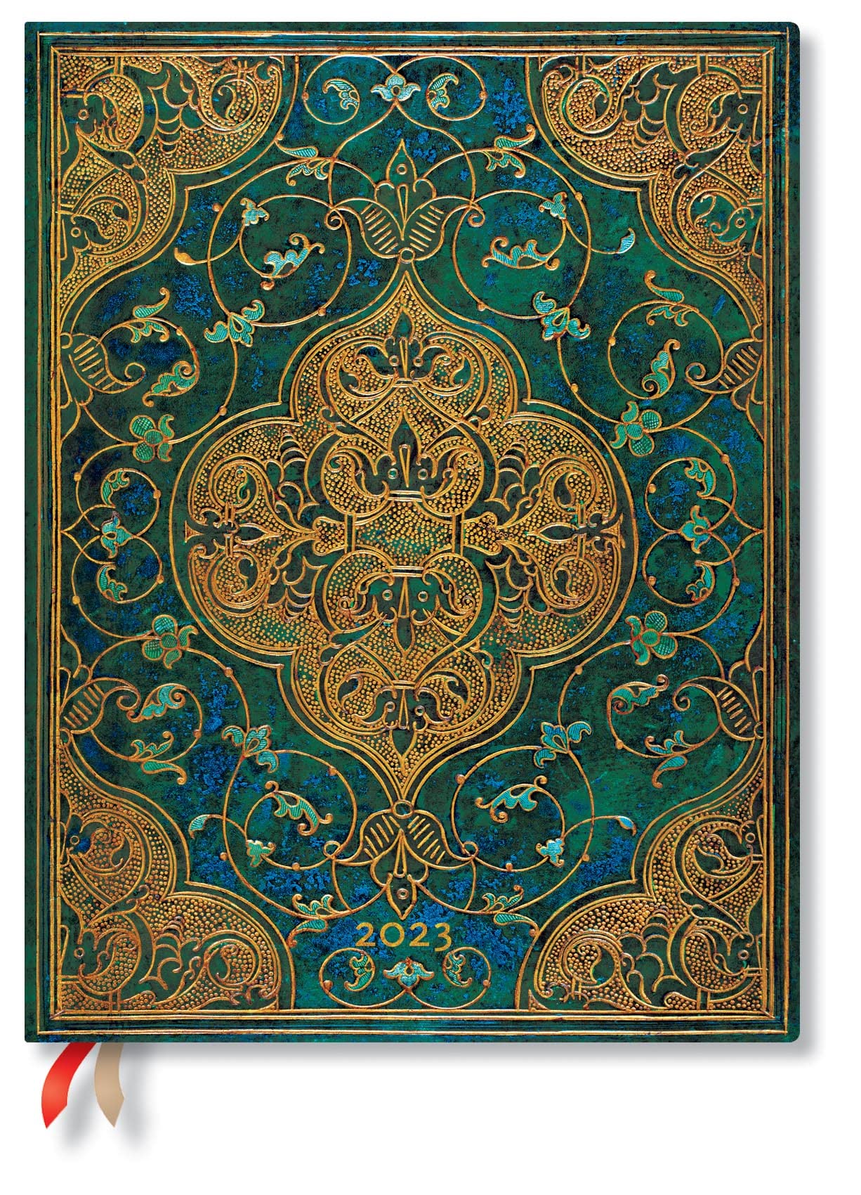 Agenda 2023 - 12-Month - Ultra, Horizontal - Turquoise Chronicles | Paperblanks