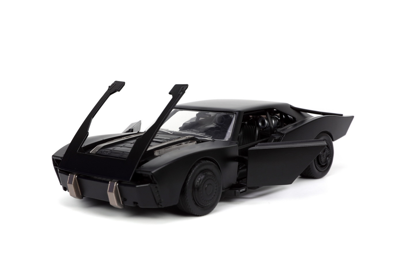 Masinuta - Batman & Batmobile, scara 1:24 | Jada Toys image6