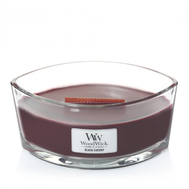 Lumanare parfumata - Ellipse Black Cherry | WoodWick