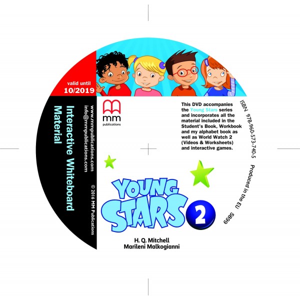 Young Stars 2- DVD- Interactive Whiteboard Material Pack | H. Q. Mitchell, MARILENI MALKOGIANN