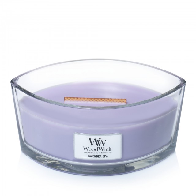 Lumanare parfumata - Ellipse Lavender Spa | WoodWick