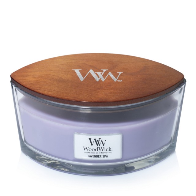 Lumanare parfumata - Ellipse Lavender Spa | WoodWick - 1 | YEO