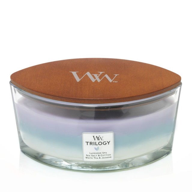 Lumanare parfumata - Trilogy Ellipse - Calming Retreat | WoodWick - 1 | YEO