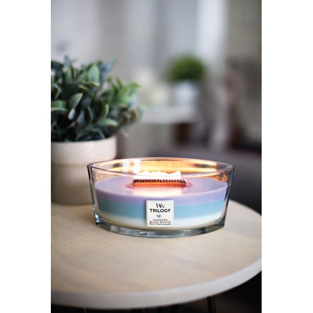 Lumanare parfumata - Trilogy Ellipse - Calming Retreat | WoodWick - 2 | YEO