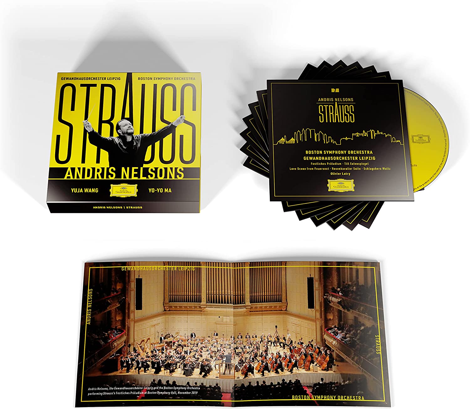 Strauss (Box Set) | Gewandhausorchester Leipzig, Boston Symphony Orchestra, Andris Nelsons, Yuja Wang, Yo-Yo Ma