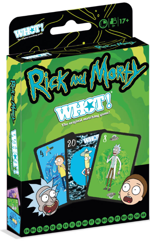 Carti de joc - Rick And Morty - Whot! | Winning Moves - 1 | YEO