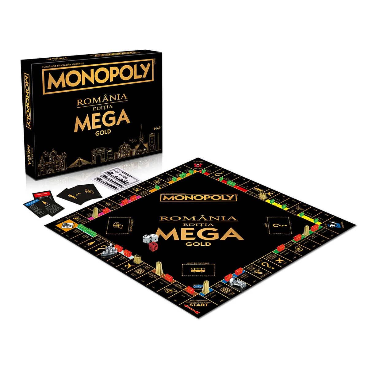 Joc - Monopoly - Mega Gold Romania | - 1 | YEO