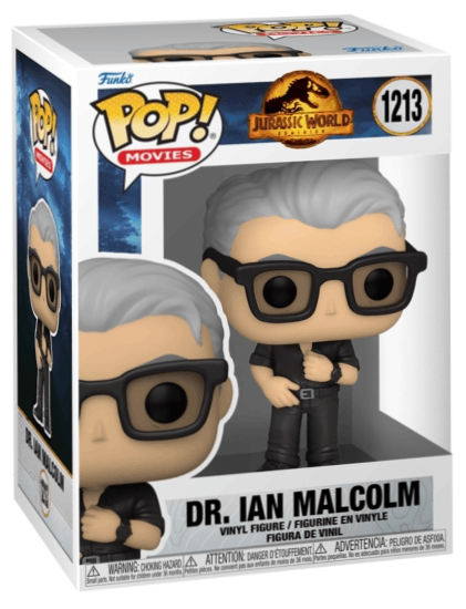 Figurina - Jurassic World Dominion - Dr. Ian Malcolm | Funko - 2 | YEO