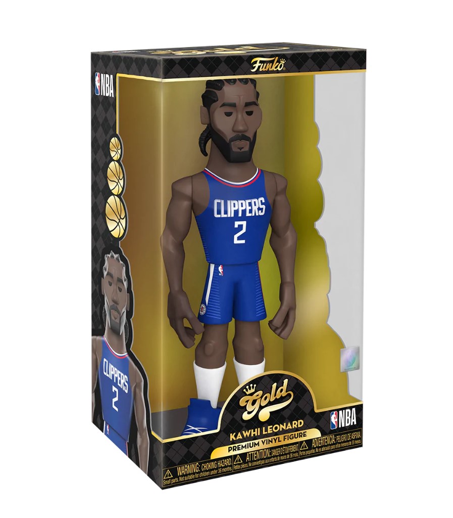 Figurina - Gold - NBA Clippers: Kawhi Leonard, 30cm (doua culori) | Funko - 1 | YEO