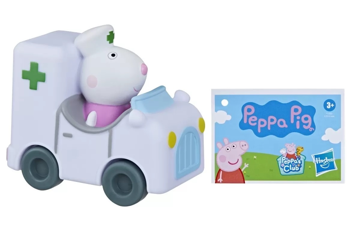 Masinuta - Peppa Pig - Buggy cu Iepurasul Doctor | Hasbro - 1