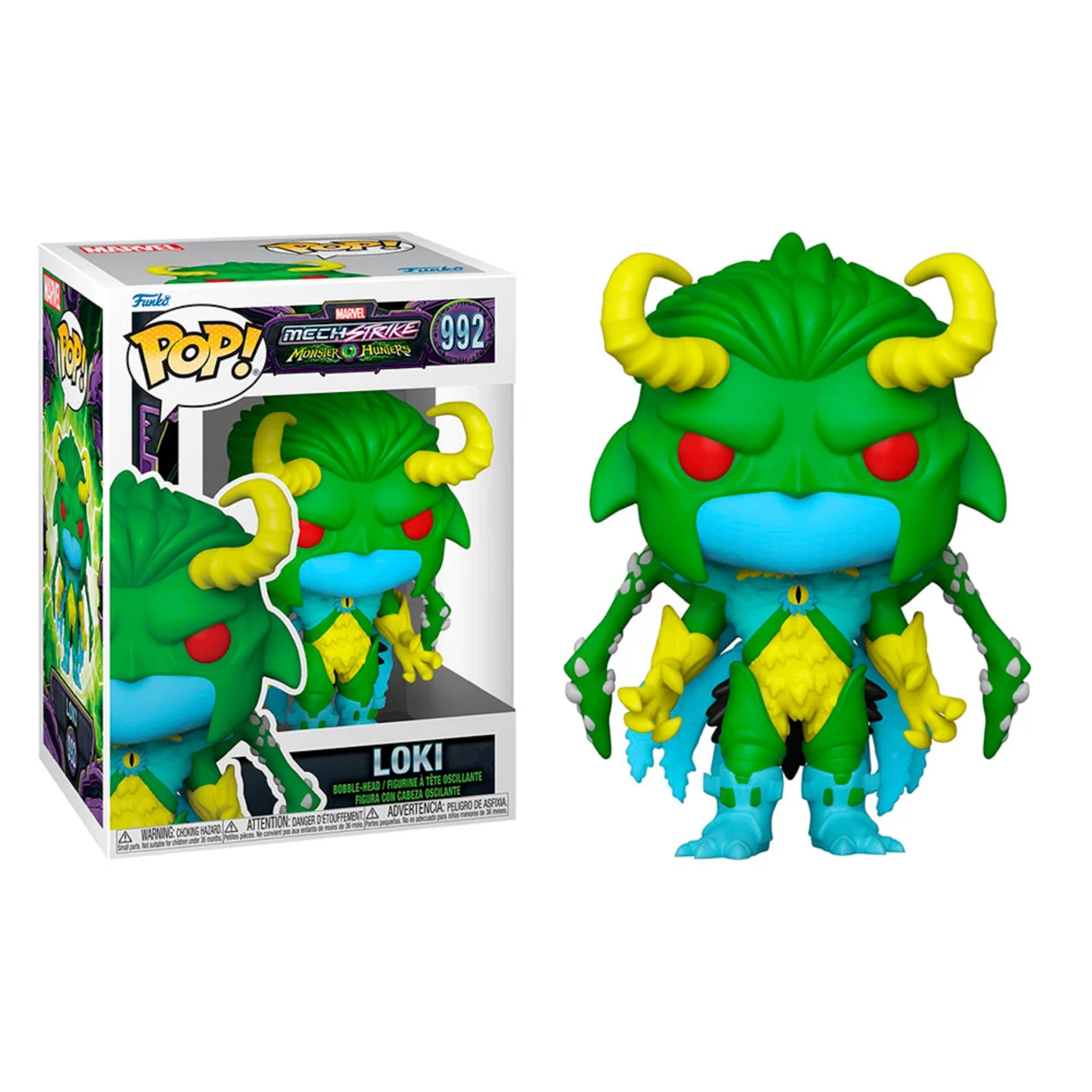 Figurina - Marvel Mech Strike - Monster Hunters - Loki | Funko