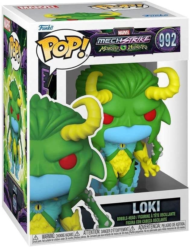  Figurina - Marvel Mech Strike - Monster Hunters - Loki | Funko 