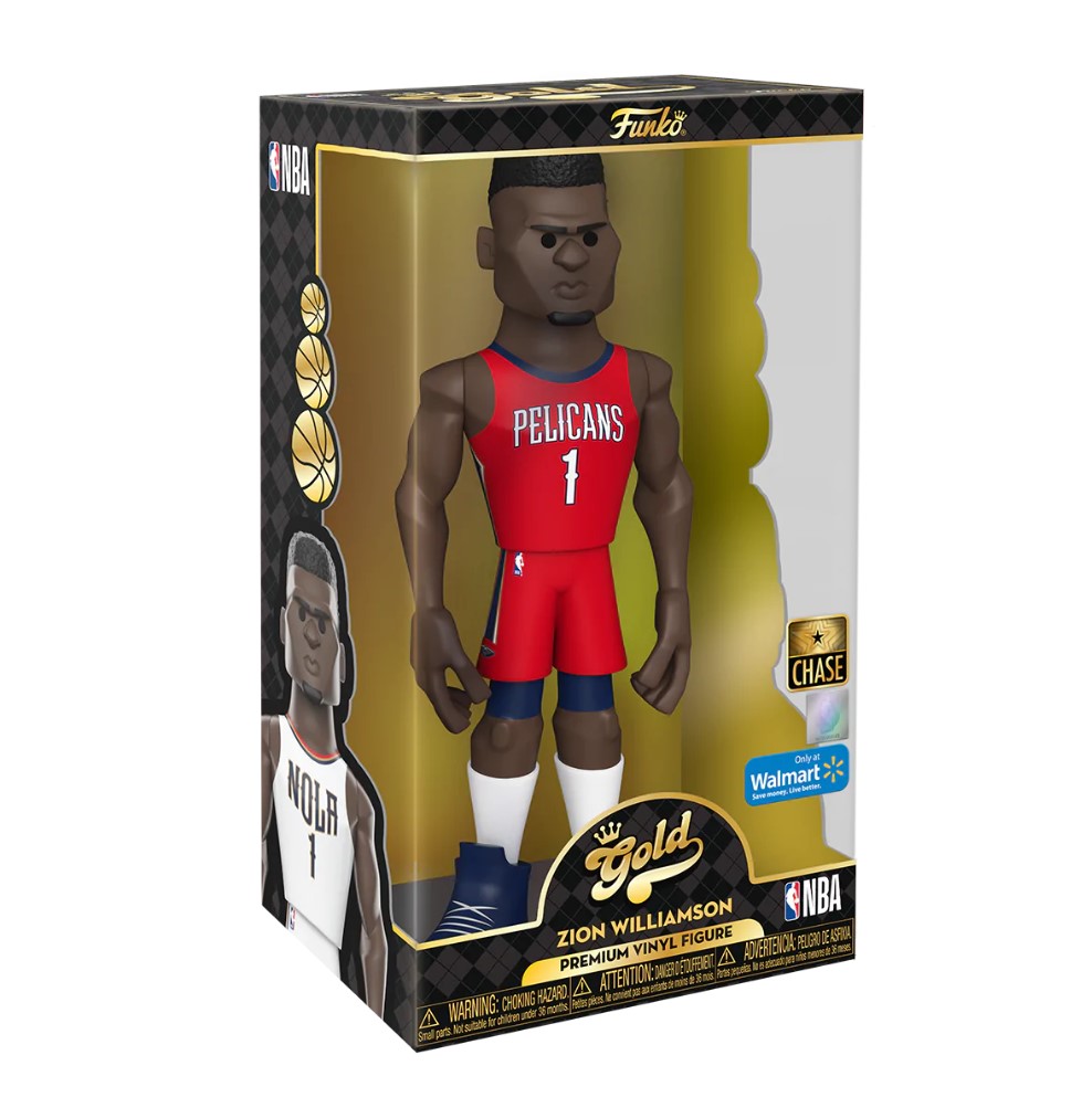 Figurina - Gold - NBA Pelicans: Zion Williamson, 30cm (doua culori) | Funko