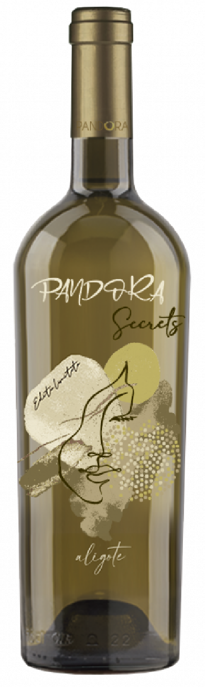 Vin alb - Pandora Secrets - Aligote, sec, 2021 | Crama Pandora