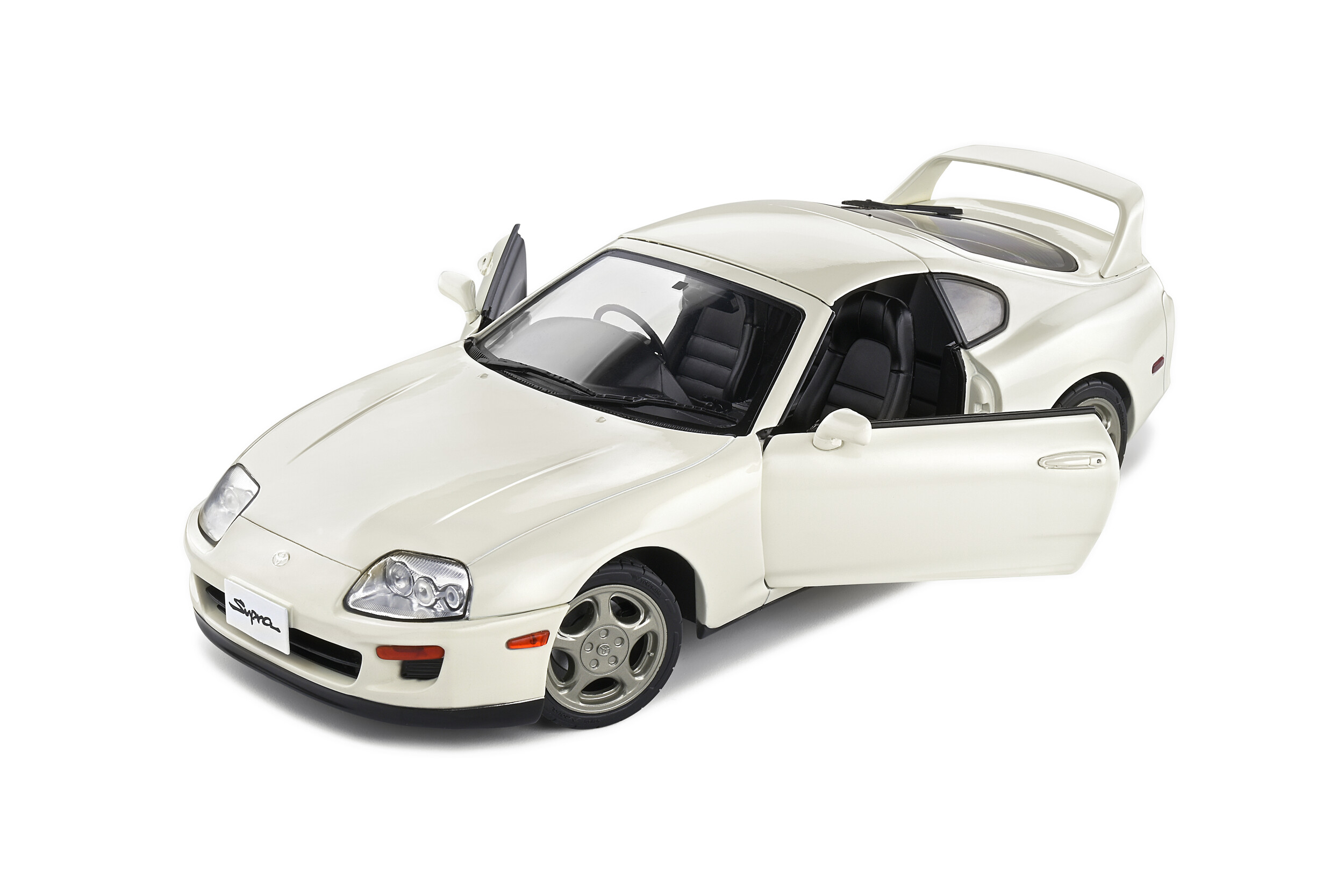 Macheta - Toyota Supra Mk.4 (A80) Targa Roof - Super White, 1993 | Solido image3