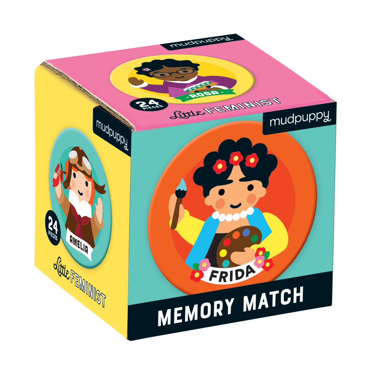 Joc de memorie - Little Feminist Mini Memory Match | Mudpuppy