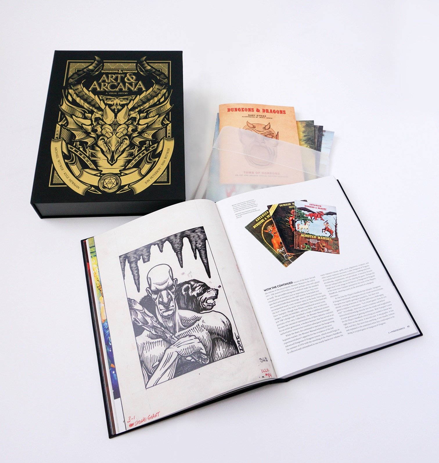 Dungeons and Dragons Art and Arcana: Special Edition, Boxed Book and Ephemera Set | Michael Witwer