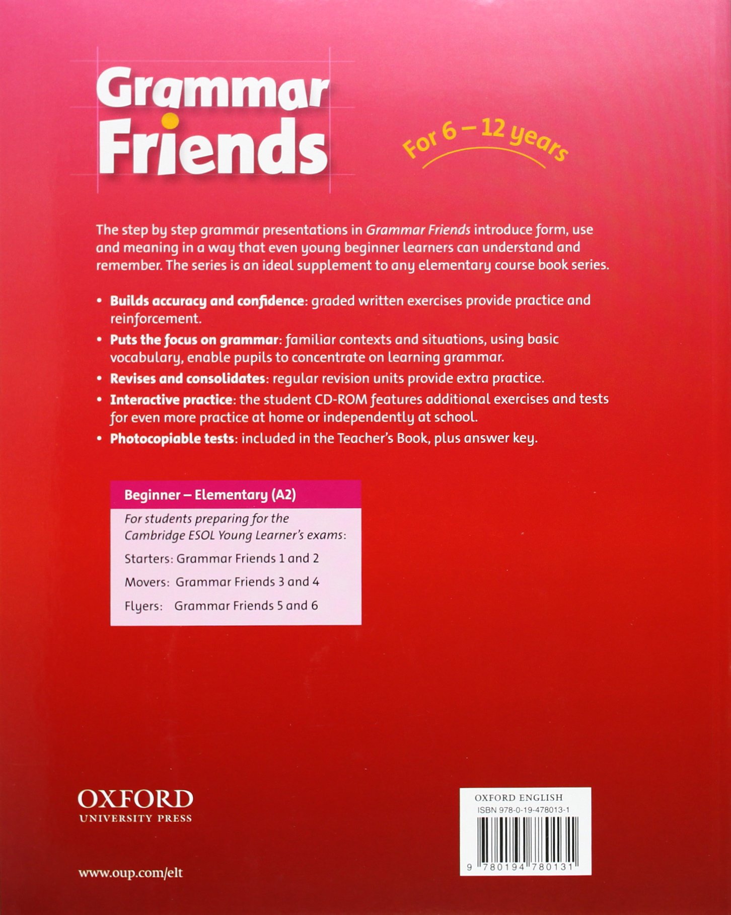 Grammar Friends 2: Student\'s Book with CD-ROM Pack | Eileen Flannigan, Tim Ward