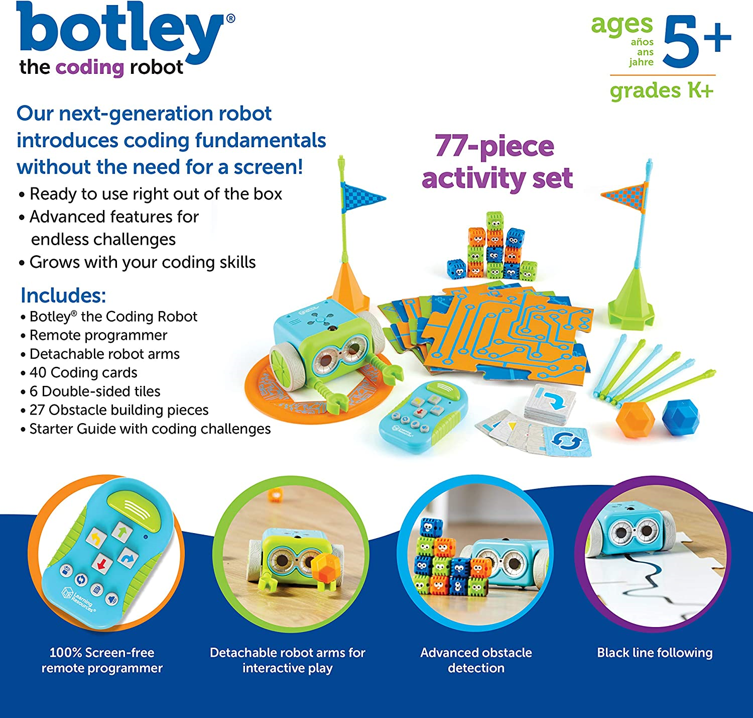 Jucarie educativa - Botley The Coding Robot | Learning Resources - 1 | YEO