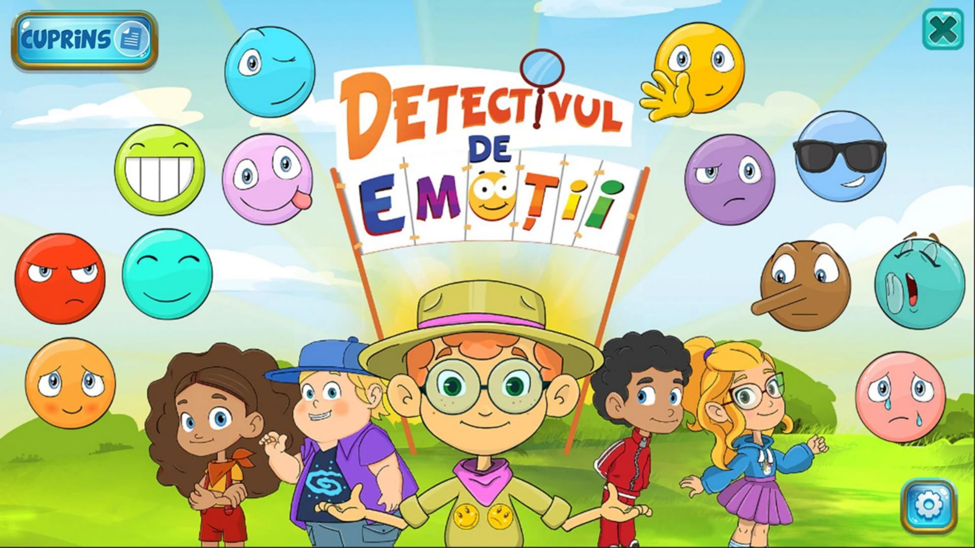 Detectivul de emotii. Grupele mica-mijlocie | - 3 | YEO