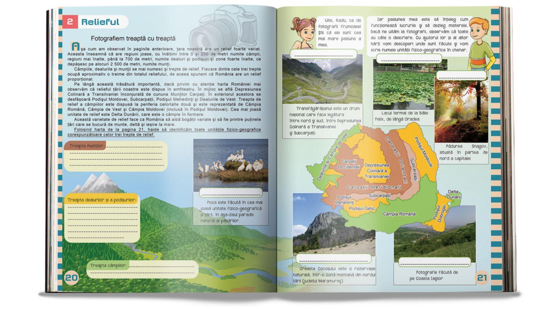 Geografie Romaniei clasa a IV-a - Calatorii geografice |