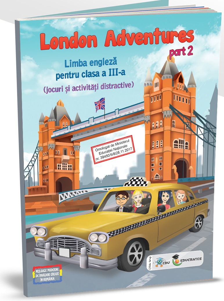 London Adventures - Limba engleza pentru clasa a III-a. Partea a II-a | - 4 | YEO