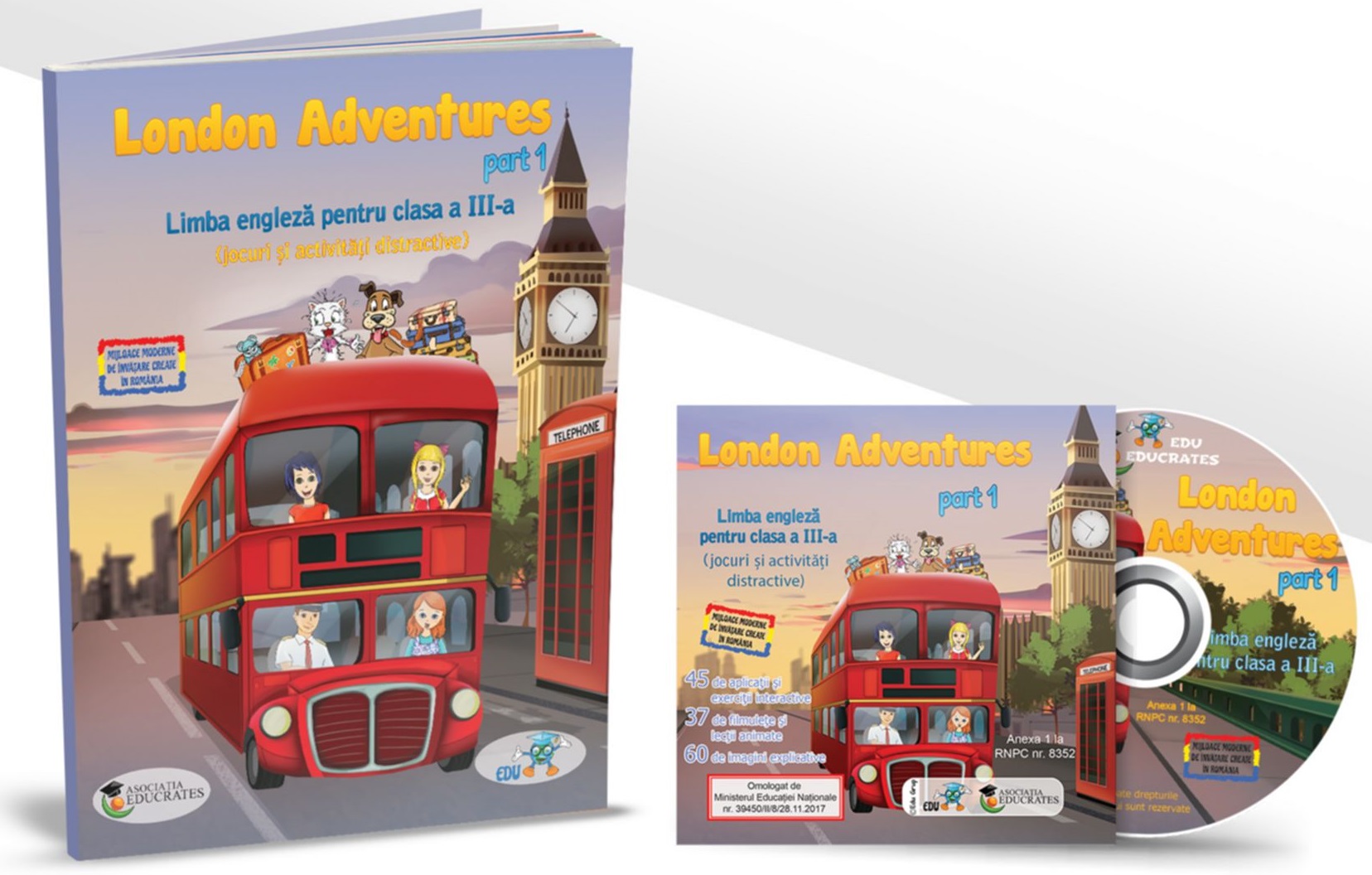 London Adventures - Limba engleza pentru clasa a III-a. Partea I | - 5 | YEO