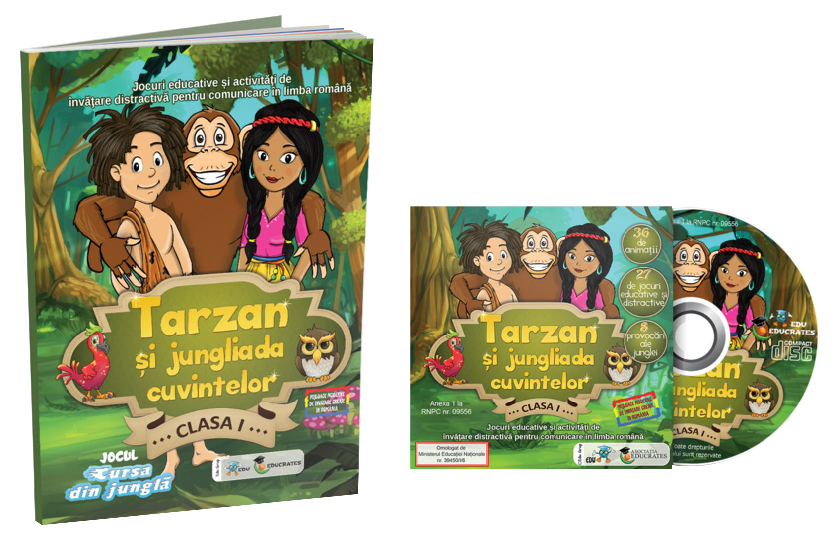 Tarzan si jungliada cuvintelor. Clasa I | - 9 | YEO