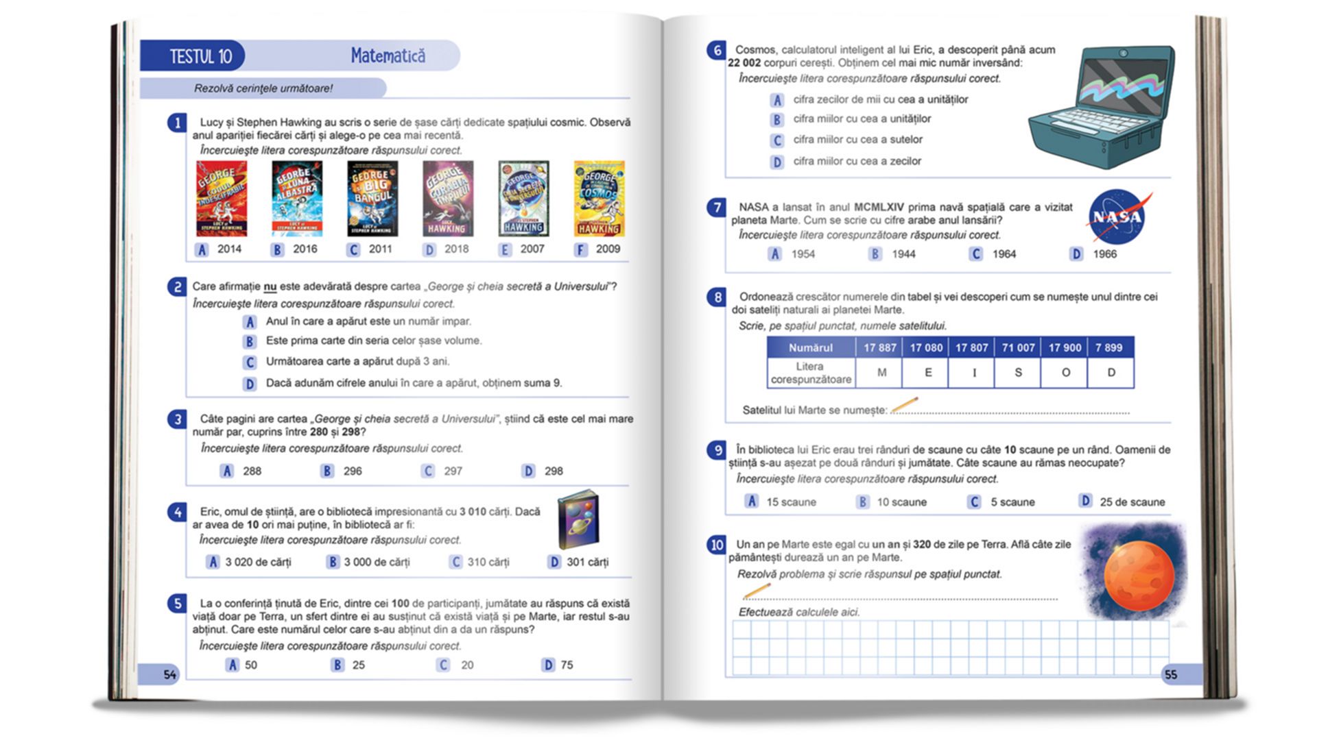 Teste de evaluare. Clasa a IV-a | - 3 | YEO