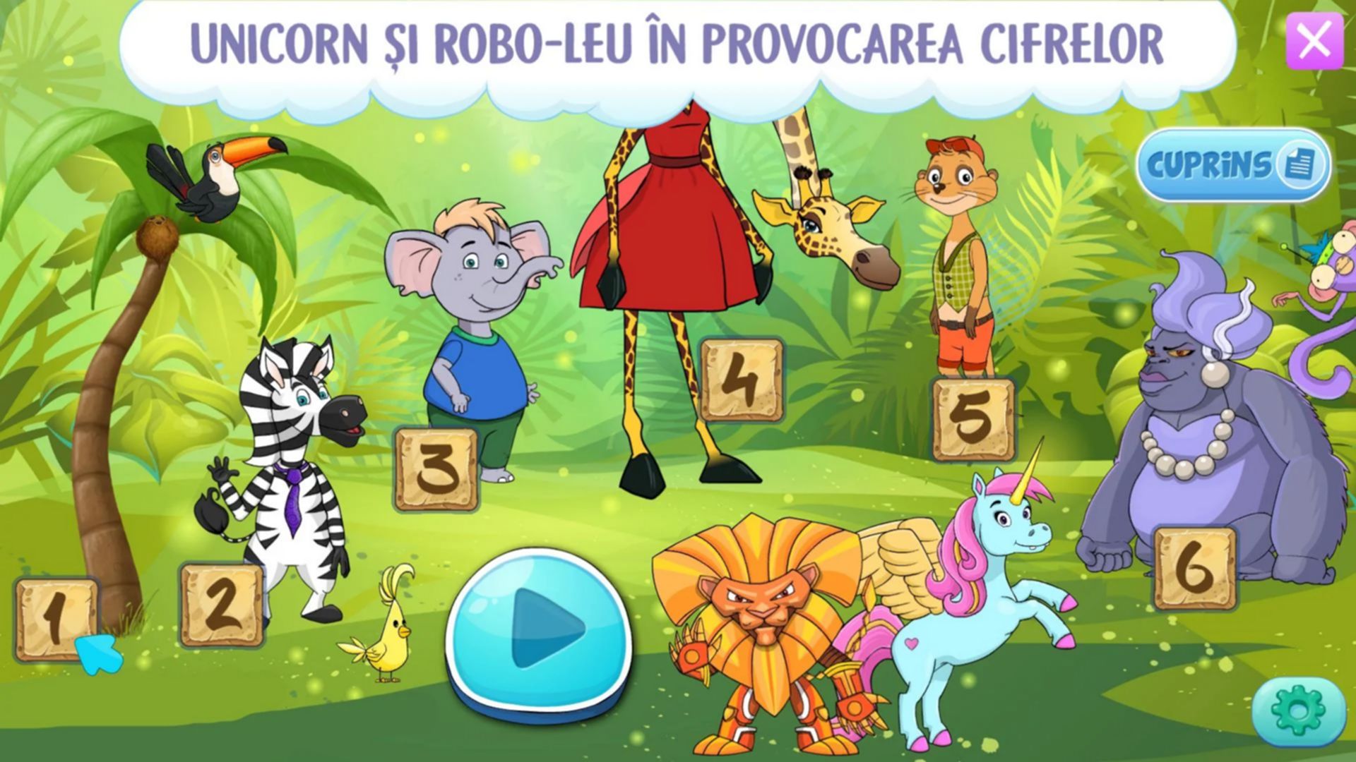 Unicorn si Robo-leu in aventura cuvintelor | - 3 | YEO